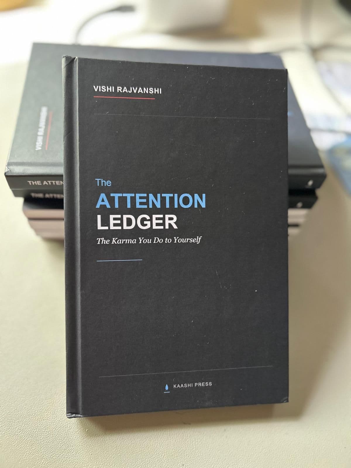 The Attention Ledger — hardcover